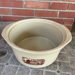 Amana Radarange Western Baking Crock